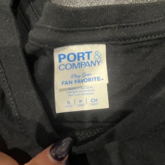 Port & Company Fan Favorite Small Womens Funny T Shirt (Old Lives Matter) - Picture 4 of 4